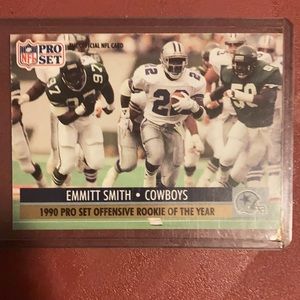 Emmitt Smith Rookie of the Year rare card